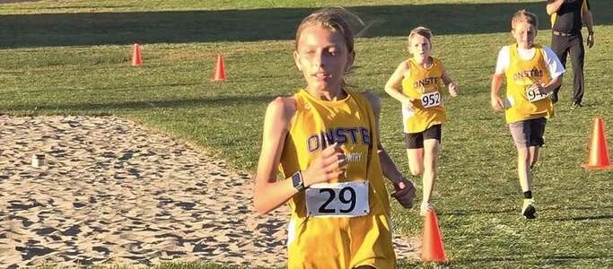 Cross Country Students Running
